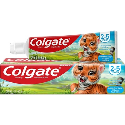 Colgate Toddler pre deti bubble fruit 2 - 5 Years 50 ml