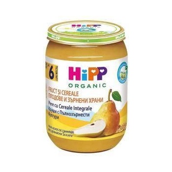 HiPP Каша с круши и пълнозърнести култури hipp, 6+ месеца, 190гр