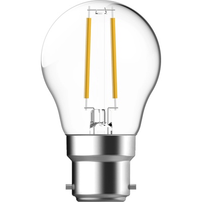 Nordlux LED žárovka B22 2,1W 2700K číra LED žárovky sklo