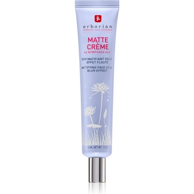 Erborian Matte Crème svěží matující krém pro sjednocení barevného tónu pleti 45 ml