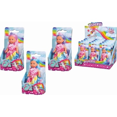 SIMBA Evička duhová princezna barevné vlásky