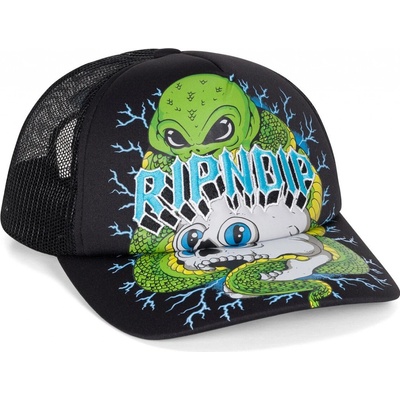 Rip N Dip Skull And Bones Trucker Hat Black