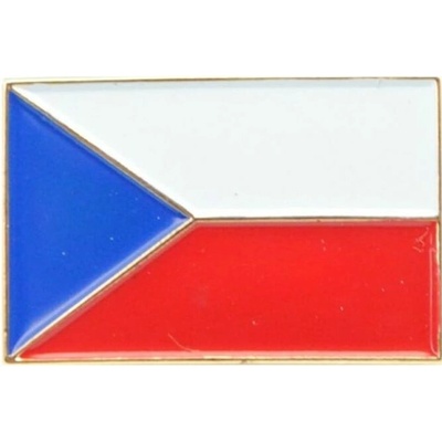 Odznak vlajka ČR menší