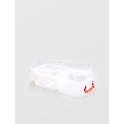 Sterk РК Правоъгълна кутия с 2 отделения голяма 24х11.5х7 см (392515)