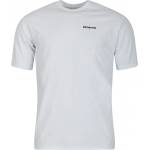 Patagonia Мъжка тениска Patagonia P-6 Logo Responsibili-Tee T-shirt - White - размер XXL (016-7143-0816)
