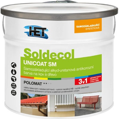 Het Soldecol Unicoat SM SU 1001 biely 2,5l