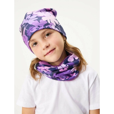 unuo Dětská čepice fleecová Basic Kytky – Hledejceny.cz