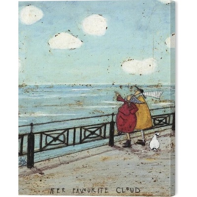 Obraz na plátne Sam Toft - Her Favourite Cloud, 2 - 40×50 cm