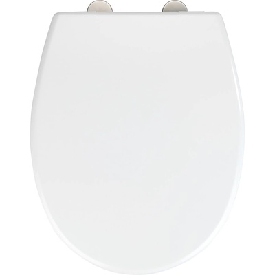 WENKO Бяла тоалетна седалка от неръждаема стомана Vorno - Wenko (24571100)