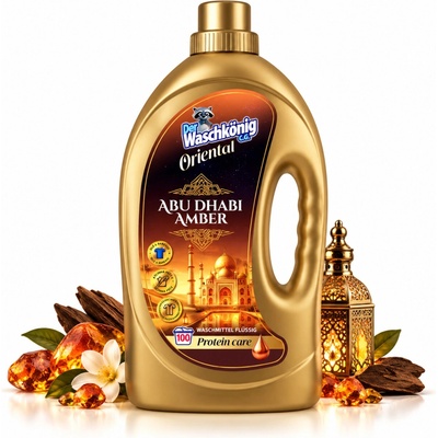 Waschkönig Oriental Abu Dhabi Amber prací gel 3 l 100 PD