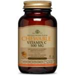 Solgar Хранителна добавка Витамин Ц 500 mg дъвчащи Портокал, Solgar Chewable Vitamin C 500mg Orange Flavour - 90chew. tabs