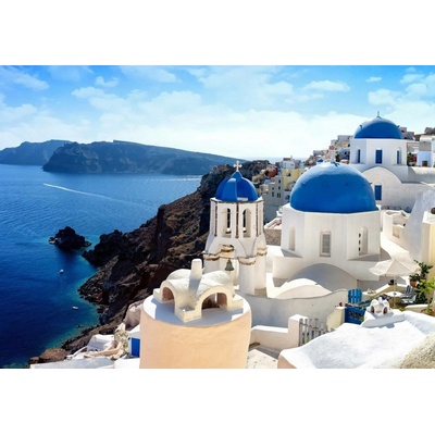 Postershop Fototapeta vliesováThira Santorini rozměry 152,5x104 cm