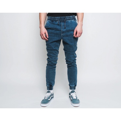 Diamante Wear kalhoty Jogger jeans Marble blue