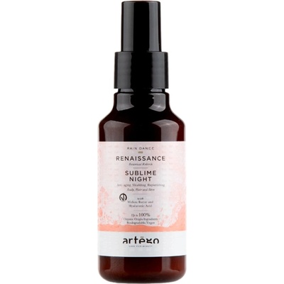 Artègo Rain Dance Renaissance Sublime Night noční sérum pro regeneraci, výživu a ochranu vlasů 100 ml