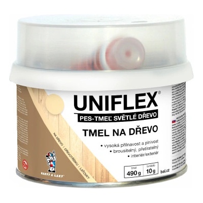 BARVY A LAKY HOSTIVAŘ Uniflex PES-TMEL dřevo 500g světlé dřevo