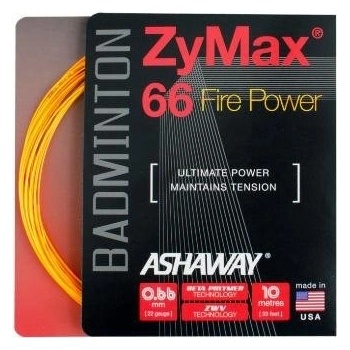 Ashaway ZyMax 66 Fire Power 10 m