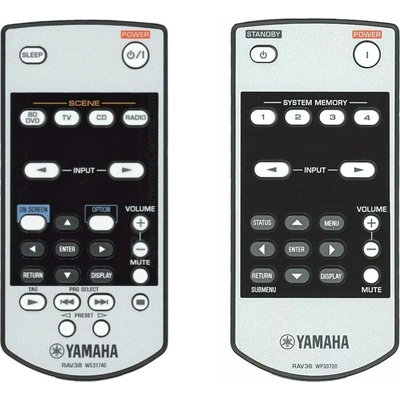 Yamaha rav36, wp33720 - оригинален дистанционен контрол (rav36, wp33720)