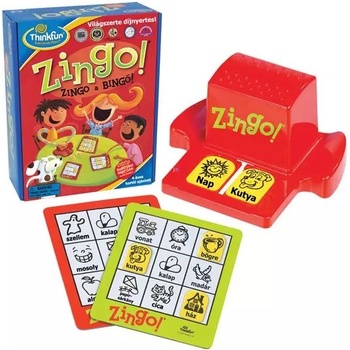 ThinkFun ThinkFun: Zingo бинго! настолна игра - на унгарски език (01915)