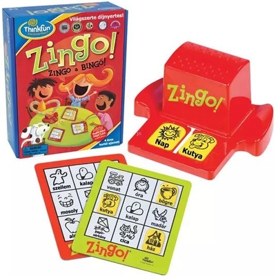 ThinkFun ThinkFun: Zingo бинго! настолна игра - на унгарски език (01915)