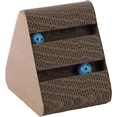 Flamingo Škrabadlo Beli kartonové 20 x 24,5 x 24,5 cm