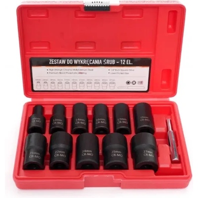 Kraft&Dele Комплект ударни вложки KraftDele KD11792/ 12 части (KD11792)