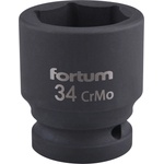 Fortum машинна (ударна) муфа 3/4", 34 мм, l 57 мм, почернена, fortum