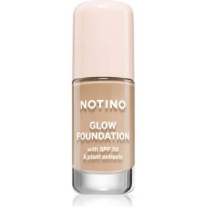 Notino Glow Foundation With SPF 50 & Plant Extracts озаряващ фон дьо тен SPF 50 02 Light Neutral 30ml