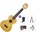 Mahalo ML2SF SET Sun Flower Концертно укулеле (ML2SF-SET)