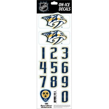 Sportstape ALL IN ONE HELMET DECALS - NASHVILLE PREDATORS