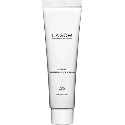 Lagom Cellus Sensitive Cica Cream - Успокояващ Крем 60ml