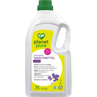 PLANET PURE Univerzální prací gel Levandule 75 dávek
