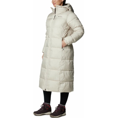 Columbia dámsky zimný kabát Puffect II Long jacket béžová