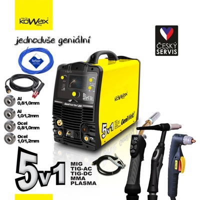 Kowax GeniWeld5v1 200 MIG/PLASMA/ACTIG/DCTIG/MMA