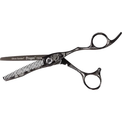 Olivia Garden Dragon 6.28" Dragon Thinner Profesionální kadeřnické nůžky – Zboží Dáma