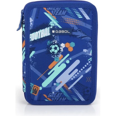 Gabol Ученически несесер Gabol Crew с два ципа, твърд