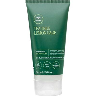 Paul Mitchell Tea Tree Lemon Sage Thickening Blowout Gel Gel pro objem a kontrolu 150 ml