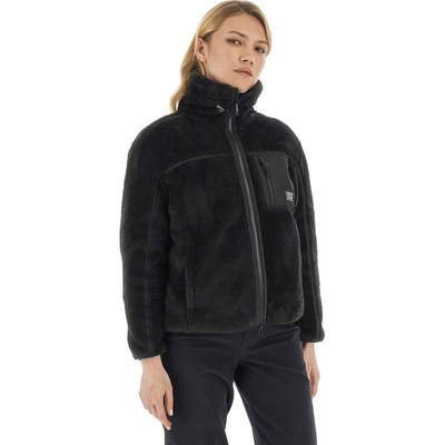 La Martina Woman Fleece Full Zip Light CU čierna