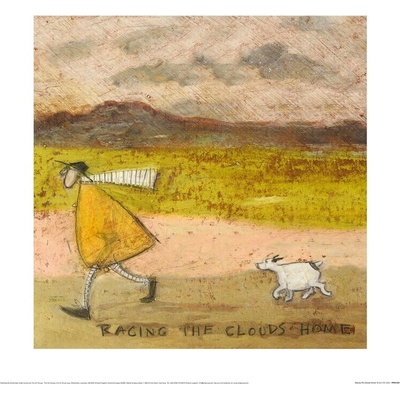 Umelecká tlač Sam Toft - Racing The Clouds Home, 40 × 40 cm
