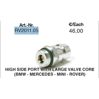 Errecom - Италия Сервизен клапан, НР, голяма игла, 5 бр. errecom, rv2011.05