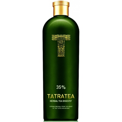 Tatratea Herbal 35% 0,7 l (čistá fľaša)