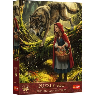 TREFL Premium Plus Enchanted Fairy Tales O Červenej Čiapočke 500 dielov