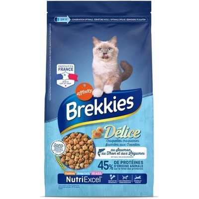 Brekkies Cat Delice Fish&Srimps за котки с капризен апетит - 20кг