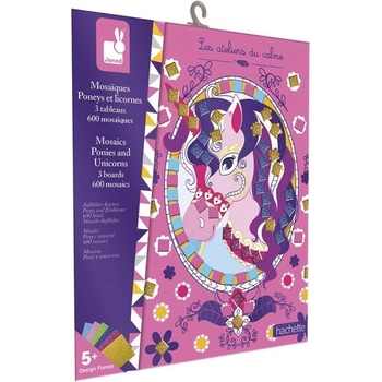 Janod Atelier Комплект Мини Мозайка Еднорог