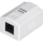 Lanberg Розетка за външен монтаж Lanberg Cat. 6 1xRJ45 White (OU6-0001-W)