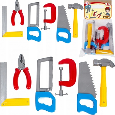 Teddies sada nářadí plast 6ks v sáčku 16x30x5cm