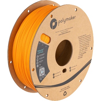 Polymaker PolyLite LW-PLA Bright Orange - 1, 75 mm / 800 g (PA08007)