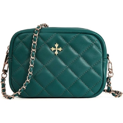 Baellerry malá prešívaná kabelka Kená Zelená