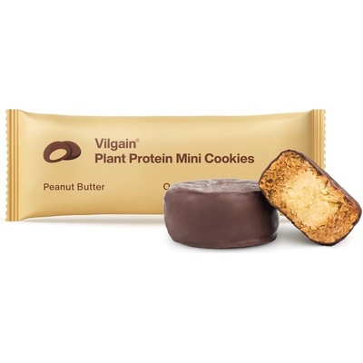 Vilgain Plant Protein Mini Cookies arašídové máslo 50 g – Zboží Mobilmania