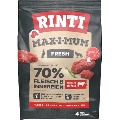 Rinti Max-i-mum Hovädzie 2 x 4 kg
