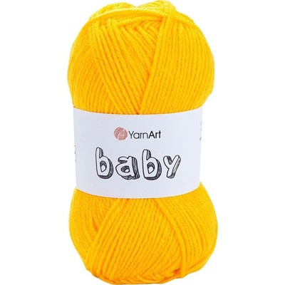 YARNART Baby 32 Dark Yellow Плетива прежда (Baby 32)